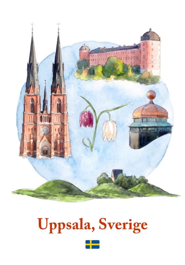 Uppsala Watercolour